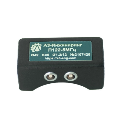 Хордовый пьезоэлектрический преобразователь (РС ПЭП П122) для металла