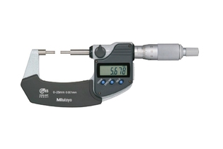 Микрометр Digimatic 331-251 со ступенчатыми измерительными поверхностями