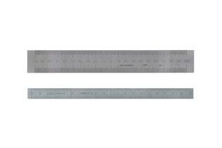 Линейки Vogel нержавеющие с нуль отсчетом посередине