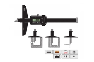 Штангенглубиномеры Vogel цифровые со сменными колками