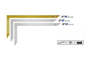 Угольники Vogel разметочные с отверстиями и без