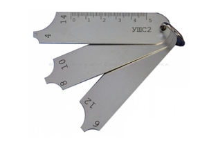 Шаблон для контроля катетов швов УШС-2