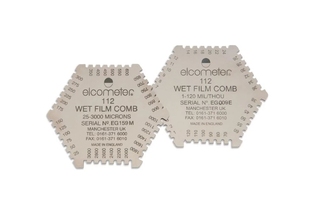 Гексагональные гребенки для измерения толщины мокрого слоя Elcometer 112 & 3236