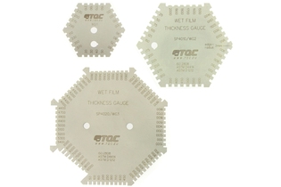 Гексагональная гребенка из нержавеющей стали для определения толщины мокрого слоя TQC SP4000 / 4010 / 4020