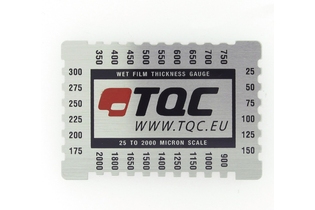 Прямоугольная гребенка из алюминия для определения толщины мокрого слоя TQC LD2030