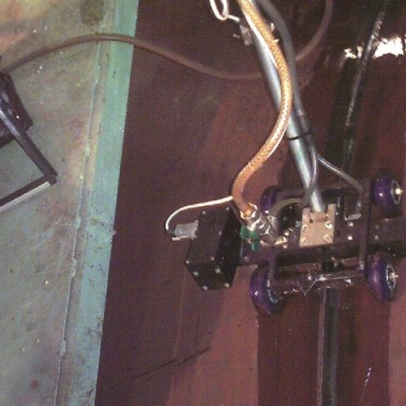 Установка ПАУЗК сварных швов листов, сосудов