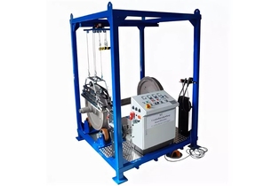 Установка для МП контроля Ж/Д колесных пар