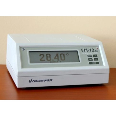 Измеритель температуры многоканальный прецизионный Термоизмеритель ТМ-12м