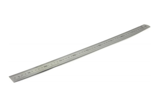 Линейка измерительная 500х30мм металлическая с пов. ЧИЗ