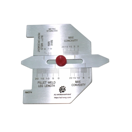 Измерительный шаблон сварщика WG7