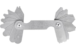 Шаблон радиусный №1 с калибровкой