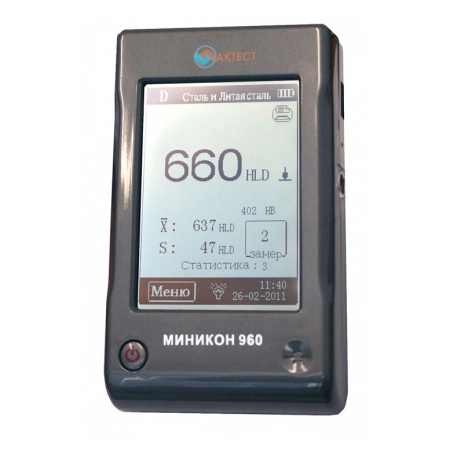 Динамический твердомер МИНИКОН 960