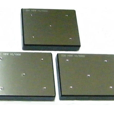 Комплект поставки мер твердости МТБ по Бринеллю с поверкой