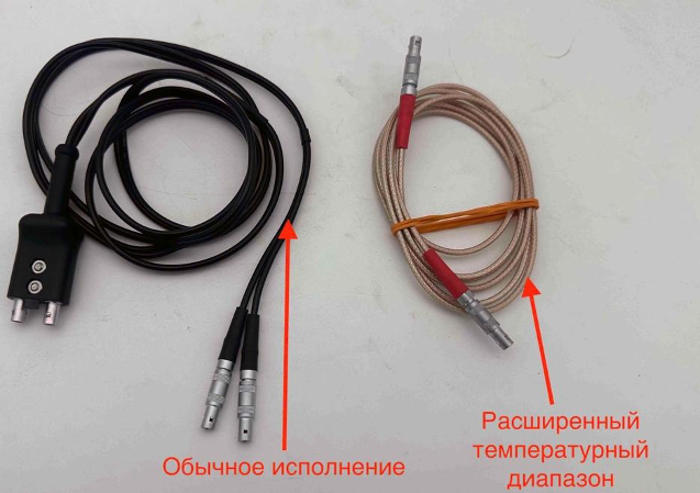 Расширенный температурный диапазон кабеля