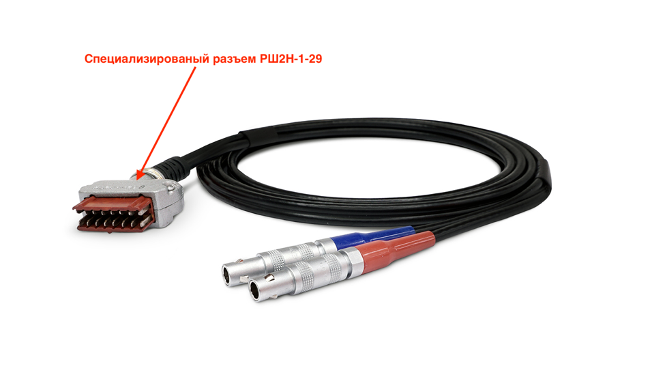 кабель РШ16 - 2Lemo 00