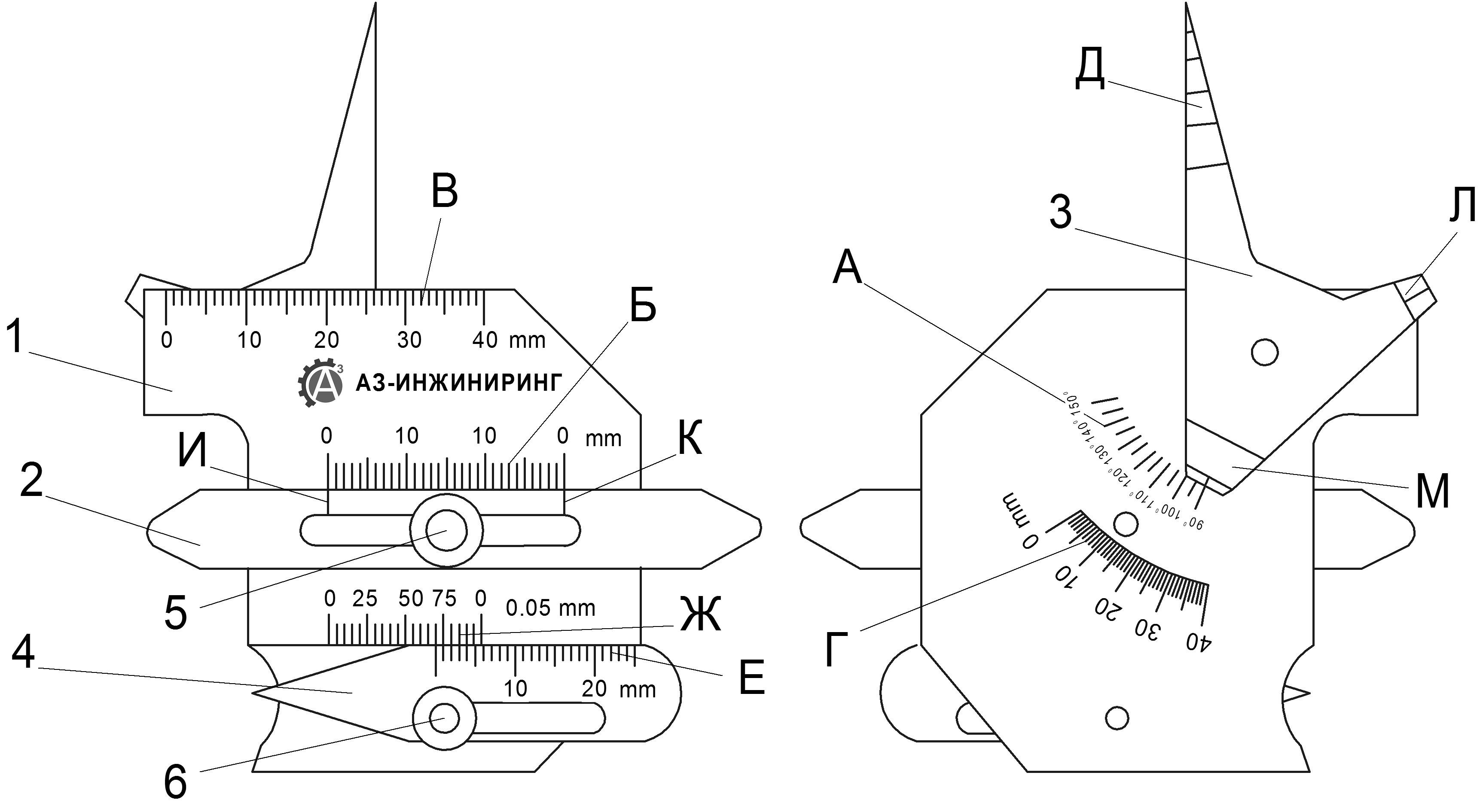 УНИВЕРСАЛЬНЫЙ ШАБЛОН СВАРЩИКА WG1